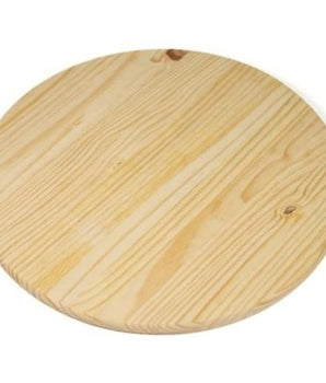 ROUND WOODEN BOARD W/OUT HANDLE SIZE 23CM - Mabrook Hotel Supplies