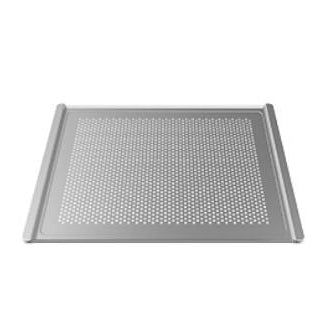 "FLAT ALUMINIUM PERFORATED TRAY, SIZE:460X330" - Mabrook Hotel Supplies