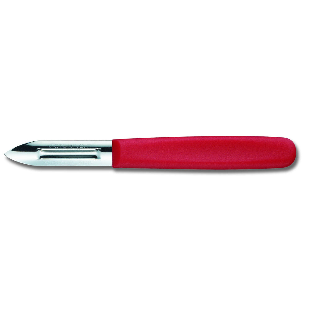 "POTATO PEELER, DOUBLE EDGE (FOR LEFT HANDED), RED." - Mabrook Hotel Supplies