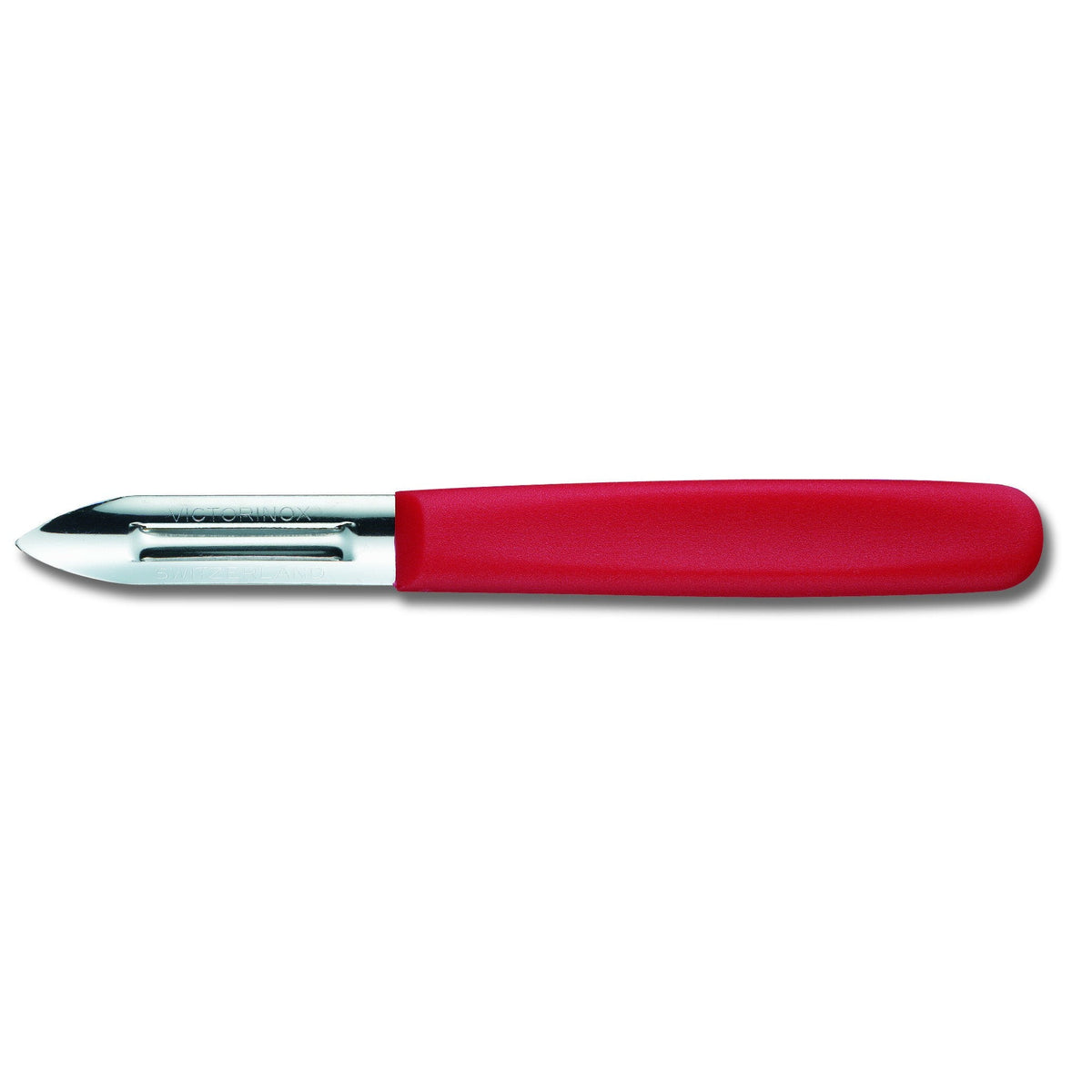 "POTATO PEELER, DOUBLE EDGE (FOR LEFT HANDED), RED." - Mabrook Hotel Supplies