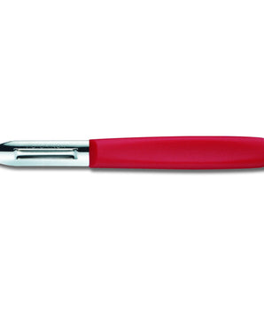 "POTATO PEELER, DOUBLE EDGE (FOR LEFT HANDED), RED." - Mabrook Hotel Supplies