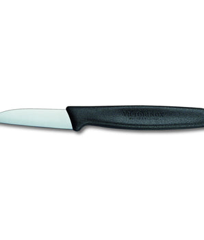 "VICTORINOX PARING KNIFE, STRAIGHT BLADE, 6 CM, COLOR: BLACK" - Mabrook Hotel Supplies