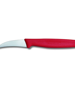 "VICTORINOX PARING KNIFE, CURVEY BLADE, 6 CM, COLOR: RED" - Mabrook Hotel Supplies