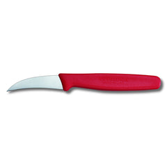 "VICTORINOX PARING KNIFE, CURVEY BLADE, 6 CM, COLOR: RED" - Mabrook Hotel Supplies