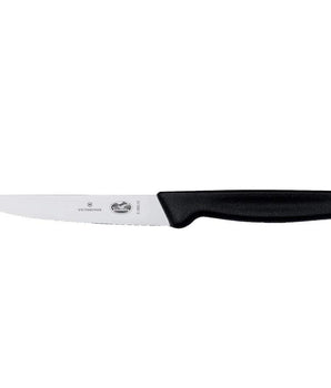 CARVING KNIFE,BLACK,STANDARD,DIM:19 CM - Mabrook Hotel Supplies