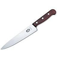 "VICTORINOX KITCHEN & CARVING KNIFE, , WAVY BLADE, 22 CM, ROS" - Mabrook Hotel Supplies