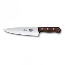 "VICTORINOX CARVING KNIFE , EXTRA BROAD, 20 CM, ROSEWOOD HAND" - Mabrook Hotel Supplies