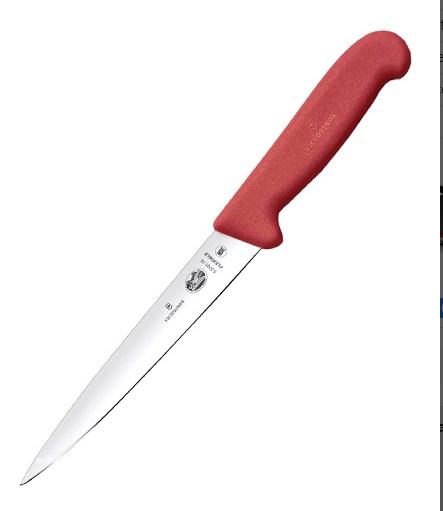"VICTORINOX FILLETING KNIFE, FLEXIBLE, FIBROX, 18 CM, COLOR1" - Mabrook Hotel Supplies