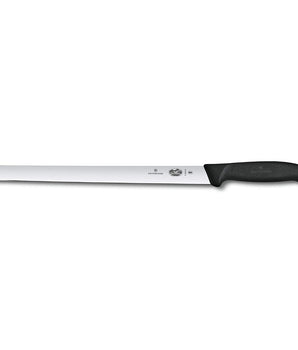 "VICTORINOX SLICING KNIFE, ROUND, FIBROX, 30 CM/ 30MM, COLOR:" - Mabrook Hotel Supplies