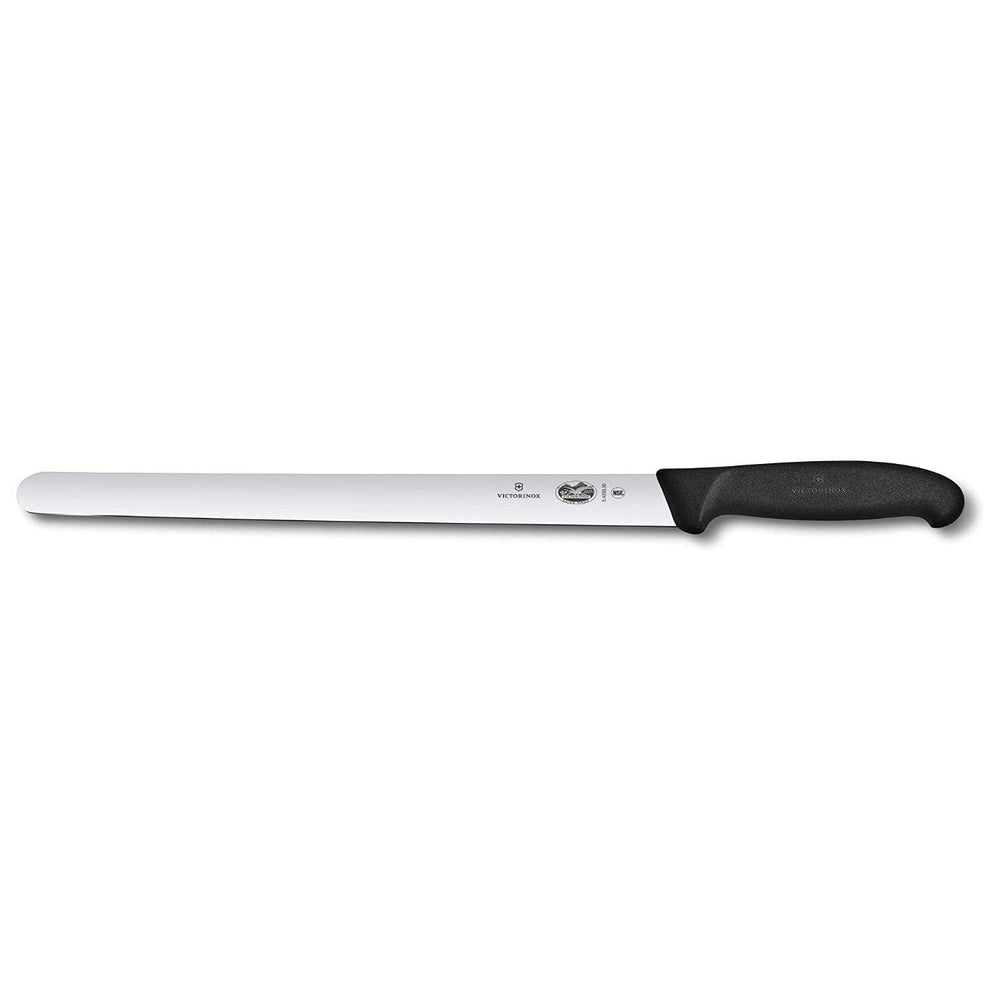 VIC KITCHEN SLICING  KNIFE ROUND 30 CM /30MM BLACK COLOR  VIC-5420336-VIC KITCHEN SLICING  KNIFE ROUND 36 CM /30MM BLACK COLOR - Mabrook Hotel Supplies