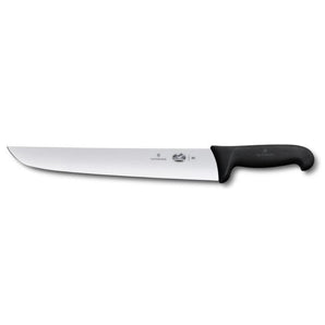 "VICTORINOX BUTCHER KNIFE, 20 CM, BLACK FIBROX HANDLE" - Mabrook Hotel Supplies