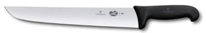 "VICTORINOX BUTCHER KNIFE, 28 CM, BLACK FIBROX HANDLE" - Mabrook Hotel Supplies