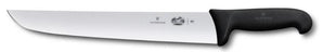 "VICTORINOX BUTCHER KNIFE, FIBROX, 31 CM, COLOR: BLACK" - Mabrook Hotel Supplies