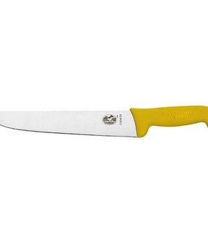 "VICTORINOX BUTCHER KNIFE, 16 CM, YELLOW FIBROX HANDLE" - Mabrook Hotel Supplies