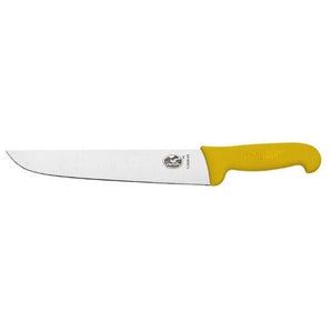 "VICTORINOX BUTCHER KNIFE, 18 CM, YELLOW FIBROX HANDLE" - Mabrook Hotel Supplies