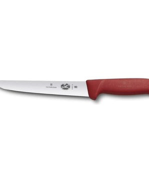 "VICTORINOX STICKING KNIFE , 18 CM, RED FIBROX ROUND HANDLE" - Mabrook Hotel Supplies