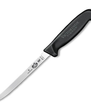 "VICTORINOX BONING KNIFE, STRAIGHT, EXTRA NARROW, 15 CM,  BLA" - Mabrook Hotel Supplies