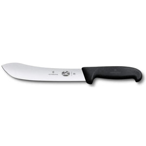 BUTCHER KNIFE WIDENED TIP,BLACK,FIBROX,DIM:36 CM - Mabrook Hotel Supplies