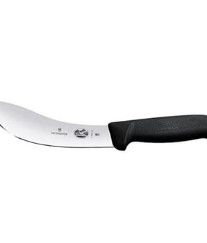 SKINNING KNIFE, BLACK FIBROX - Mabrook Hotel Supplies