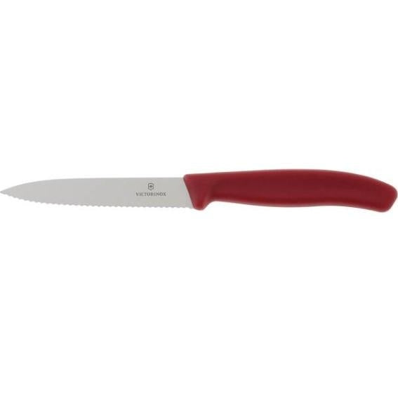 "VICTORINOX SWISS CLASSIC PARING KNIFE, 10 CM, COLOR: RED" - Mabrook Hotel Supplies