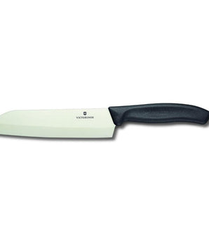 "SANTOKU KNIFE, CERAMICLINE, FIBROX 17CM, GIFT BOX" - Mabrook Hotel Supplies