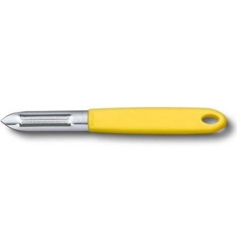 POTATO PEELER WITH SERRATED EDGE. YELLOW - Mabrook Hotel Supplies