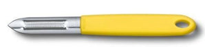 POTATO PEELER WITH SERRATED EDGE. YELLOW - Mabrook Hotel Supplies