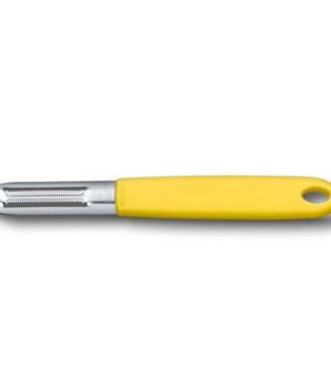 POTATO PEELER WITH SERRATED EDGE. YELLOW - Mabrook Hotel Supplies