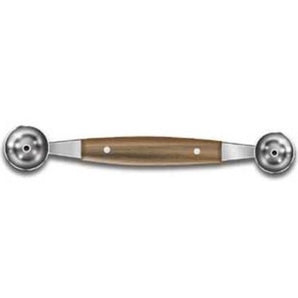 "VICTORINOX POTATO BALLER WITH 2 SCOOPS, 22 + 25MM ,. WOODEN" - Mabrook Hotel Supplies