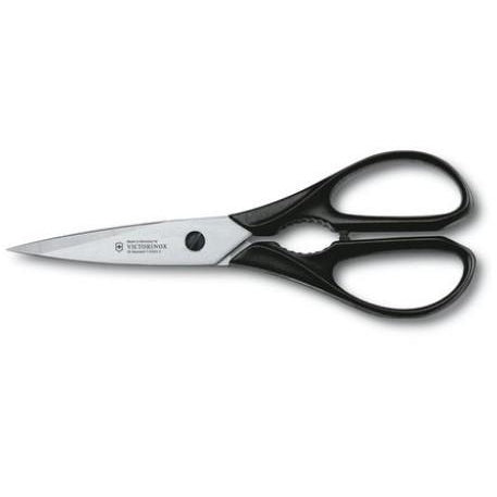 "VICTORINOX MULTIPURPOSE KITCHEN SHEAR, COLOR: BLACK." - Mabrook Hotel Supplies