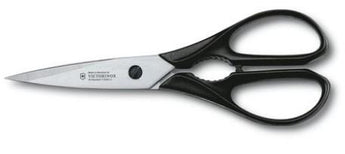 "VICTORINOX MULTIPURPOSE KITCHEN SHEAR, COLOR: BLACK." - Mabrook Hotel Supplies