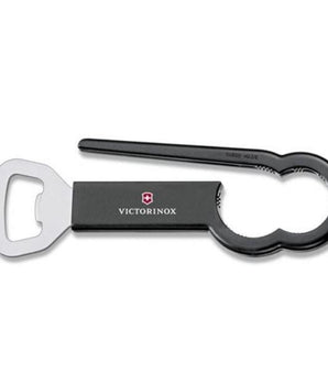 VICTORINOX PET BOTTLE OPENER. BLACK. - Mabrook Hotel Supplies