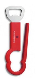 VICTORINOX PET BOTTLE OPENER. RED. - Mabrook Hotel Supplies