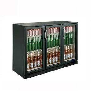 3 Double glazed Hinged Glass Door Display Cooler - 220-240V/50HZ - - Mabrook Hotel Supplies