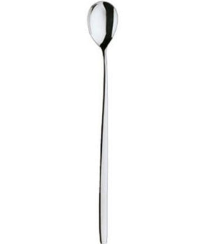 Long drink spoon Bistro, stainless 18/10, polished length 8 3/4 in. - Mabrook Hotel Supplies