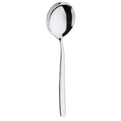 Soup/cream spoon Bistro, stainless 18/10, polished length 6 1/2 in. - Mabrook Hotel Supplies
