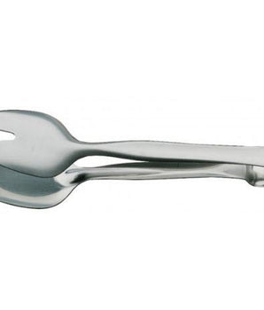 Pastry serving tongs, stainless 18/10, satin finished, length 8 in. - Mabrook Hotel Supplies