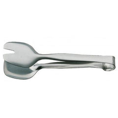 Pastry serving tongs, stainless 18/10, satin finished, length 8 in. - Mabrook Hotel Supplies
