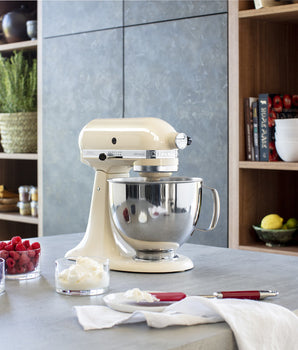 KitchenAid ARTISAN 4.8 L Tilt-Head Stand Mixer - Almond Cream - Mabrook Hotel Supplies