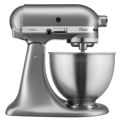 KitchenAid CLASSIC 4.3 L Tilt-Head Stand Mixer - Silver - Mabrook Hotel Supplies