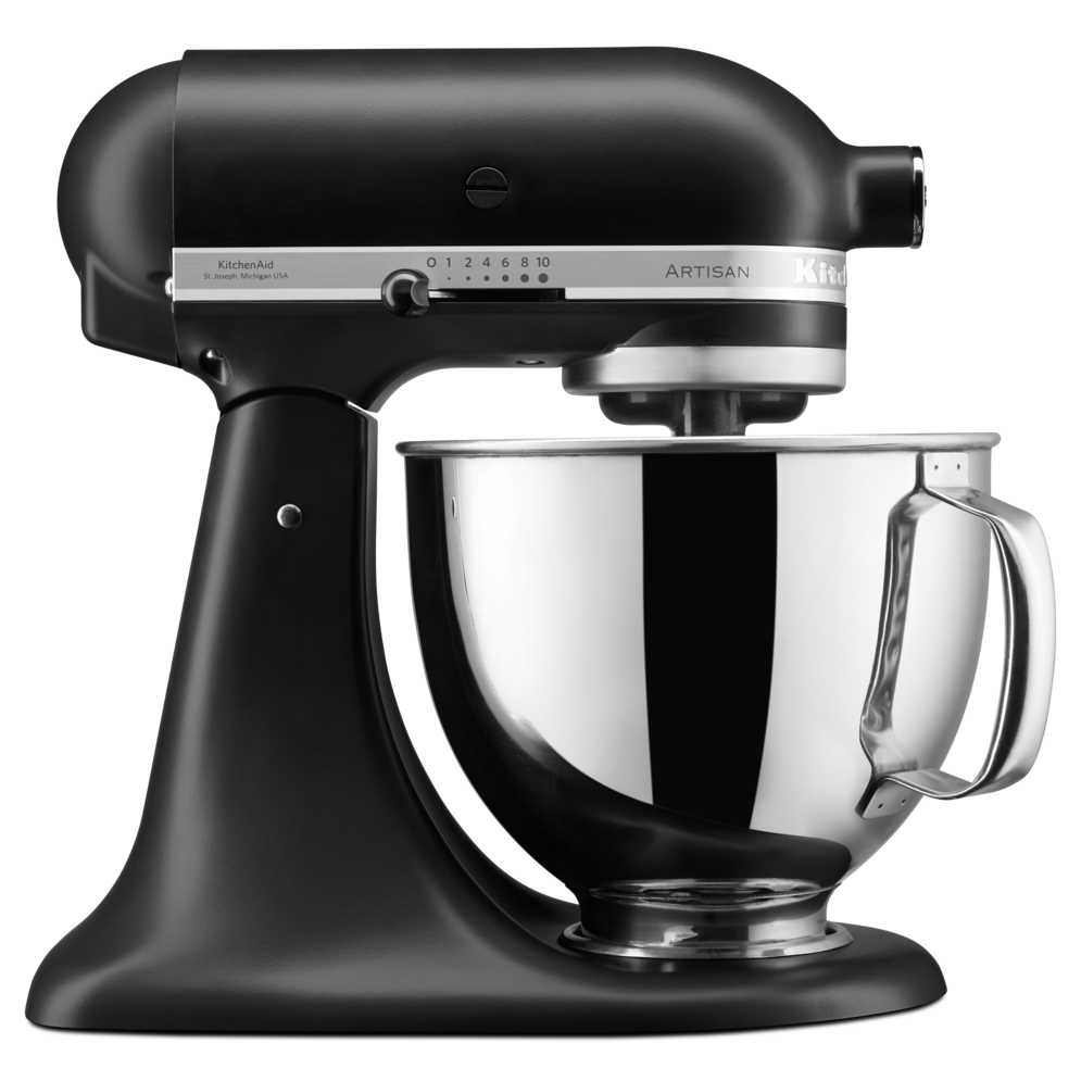 KitchenAid ARTISAN 4.8 L Tilt-Head Stand Mixer - Matt Black - Mabrook Hotel Supplies