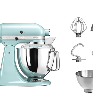 KitchenAid ARTISAN 4.8 L Tilt-Head Stand Mixer - ICE BLUE - Mabrook Hotel Supplies