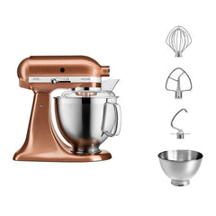 KitchenAid ARTISAN 4.8 L Tilt-Head Stand Mixer Copper - Mabrook Hotel Supplies