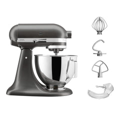 KitchenAid 4.3L Stand Mixer With Pouring Shield In Slate - Mabrook Hotel Supplies