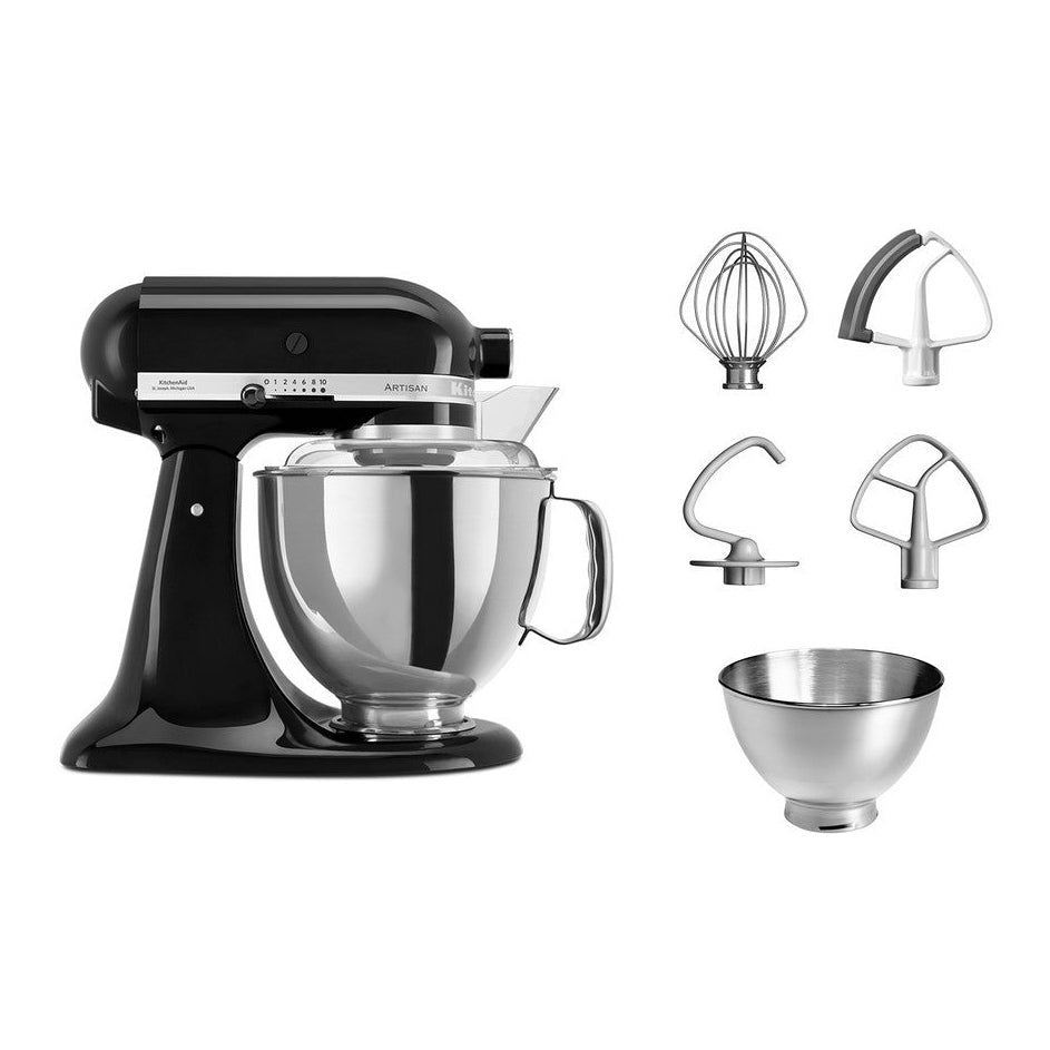 KitchenAid ARTISAN 4.8 L Tilt-Head Stand Mixer - Onyx Black - Mabrook Hotel Supplies