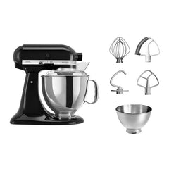 KitchenAid ARTISAN 4.8 L Tilt-Head Stand Mixer - Onyx Black - Mabrook Hotel Supplies