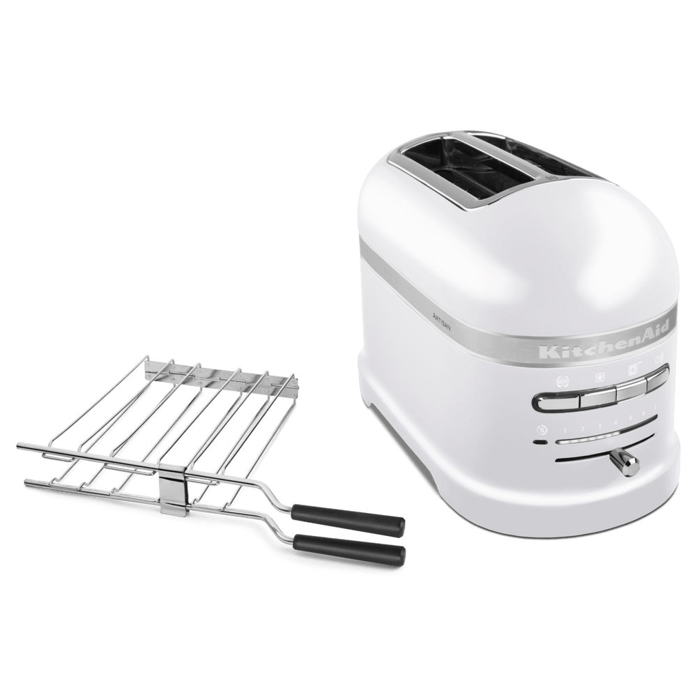 KITCHENAID ARTISAN 2-SLOT TOASTER 5KMT2204 - FROSTED PEARL - Mabrook Hotel Supplies