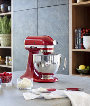 KitchenAid ARTISAN 4.8 L Tilt-Head Stand Mixer - Empire Red - Mabrook Hotel Supplies