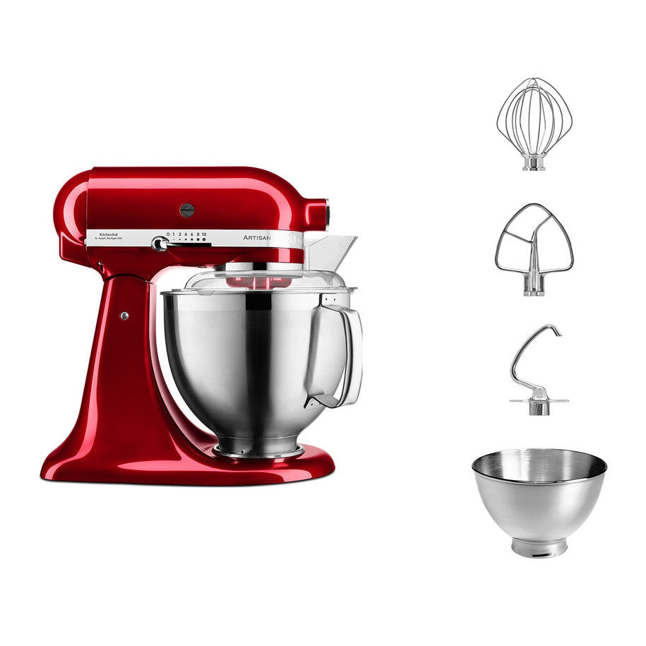 KitchenAid ARTISAN 4.8 L Tilt-Head Stand Mixer - Candy Apple - Mabrook Hotel Supplies