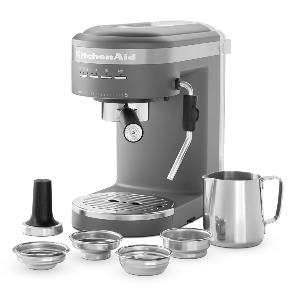 KITCHENAID ESPRESSO MACHINE - CHARCOAL GREY - Mabrook Hotel Supplies